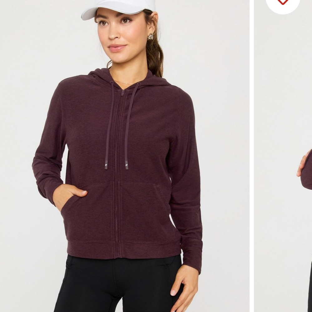 Fabletics Deep Purple Hoodie